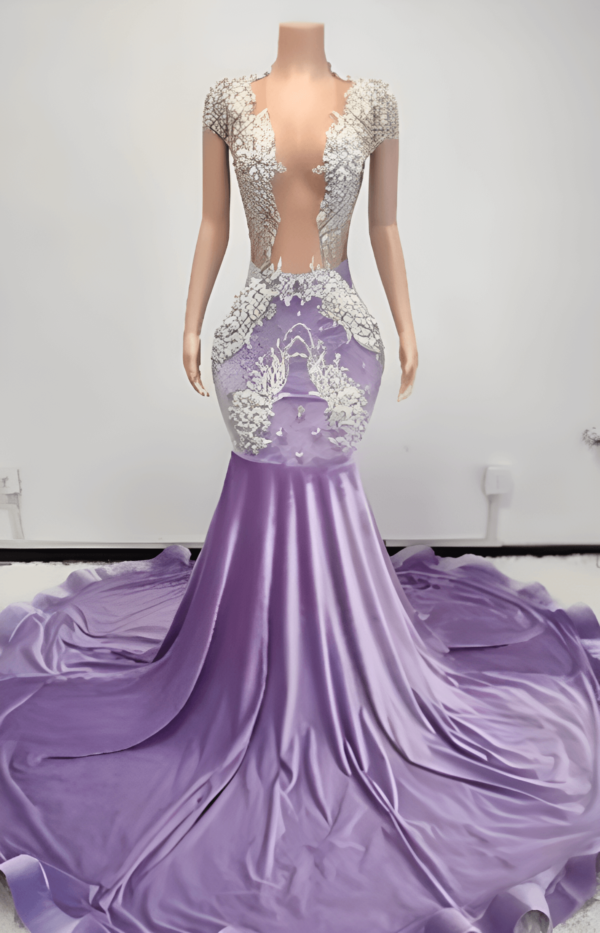 Luxury Light Purple Dress #2