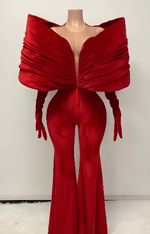 Luxury Red dress #7