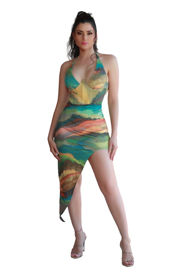 Summer Tropical Latin Dress